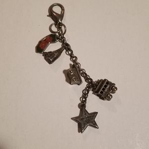 Brighton California Charm Key Chain
